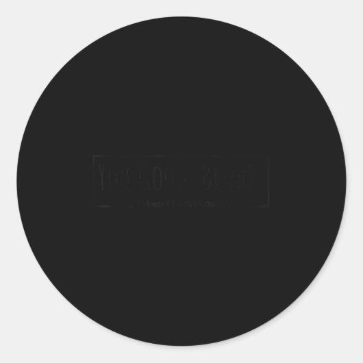 You Good Bruh Mental Health S Tee For Men Women ラウンドシール (正面)