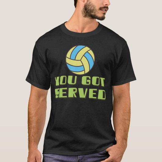 You Got Served Volleyball game retro retro Tシャツ (正面)