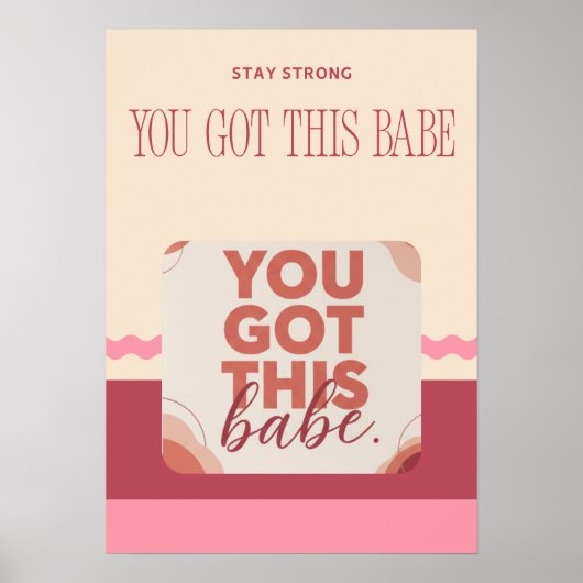 You got this babe for your Love ポスター (正面)