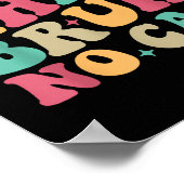 You Got This Bruh No Cap Funny Testing Day Teacher ポスター (角)