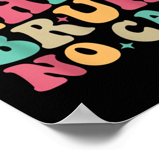 You Got This Bruh No Cap Funny Testing Day Teacher ポスター (角)