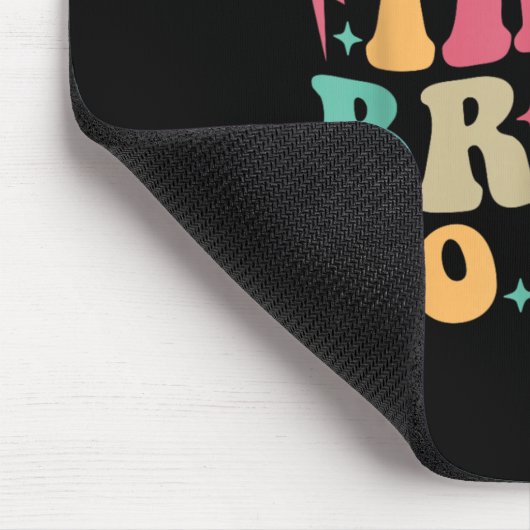 You Got This Bruh No Cap Funny Testing Day Teacher マウスパッド (コーナー)