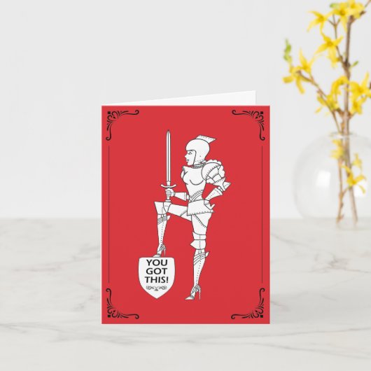 "YOU GOT THIS!"  Card カード (黄色い花)