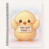 You Got This Cute Chick Notebook ノートブック (正面)