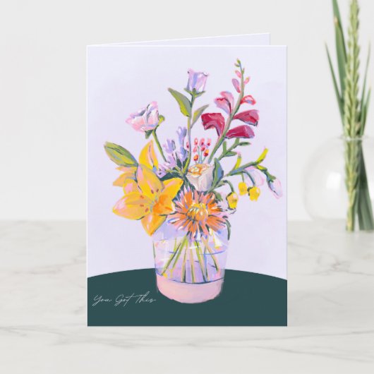 You Got This Encouragement  Greeting Card カード (正面)