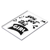 you got this girl ノートブック (左側)