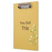 You Got This Motivational Clipboard クリップボード (左)