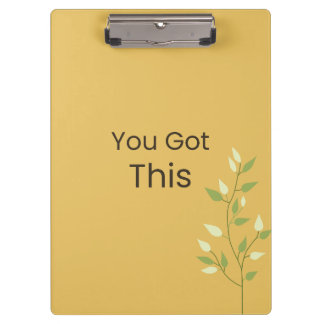 You Got This Motivational Clipboard クリップボード