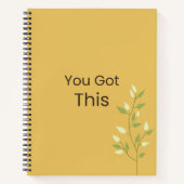 You Got This Motivational Notebook ノートブック (正面)