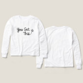 "You Got This" Motivational Star Design (デザイン 正面&背面)