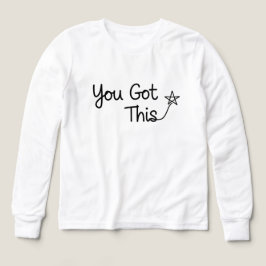 "You Got This" Motivational Star Design