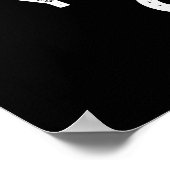 You Grow Girl おもしろい Plant Pun Dark BG ポスター (角)