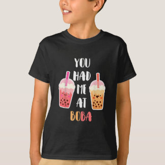 You Had Me At Boba Kawaii Bubble Tea Tシャツ