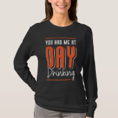 You Had Me At Day Drinking Retro Beach Cruise 12 Tシャツ (正面)