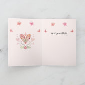 You Had Me at Hello - Romantic Love Valentines Day カード (内部)