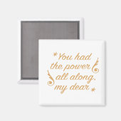 You Had the Power All Along マグネット (正面/裏面)