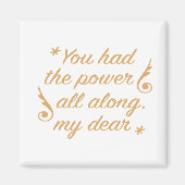 You Had the Power All Along マグネット (正面)