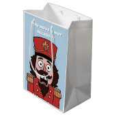 You Have a nut Allergy? Christmas ミディアムペーパーバッグ (裏面アングル)