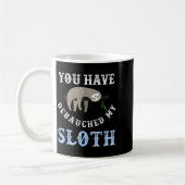 You Have Debauched My Sloth Funny Aubad Maturin Qu コーヒーマグカップ (左)