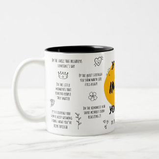 You Have More Impact Than You Know Mug  ツートーンマグカップ