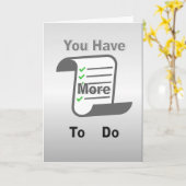 You Have More To Do カード (黄色い花)