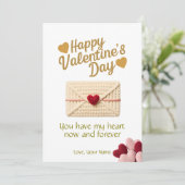 You Have My Heart Valentine Card シーズンカード (スタンド正面)