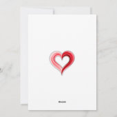 You Have My Heart Valentine Card シーズンカード (裏面)