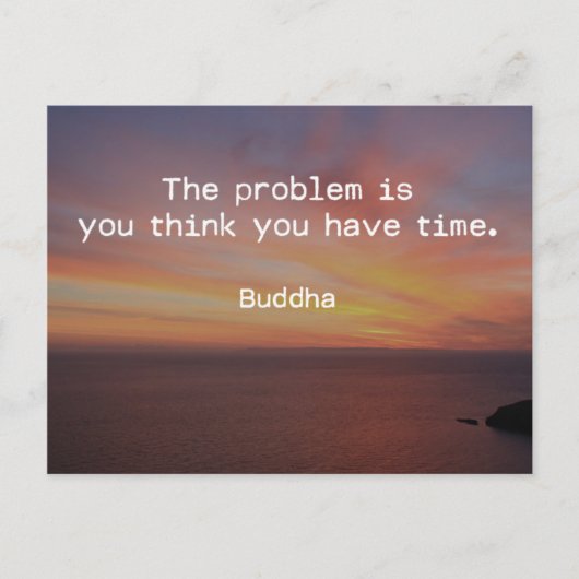 You Have Time引用文 ポストカード (正面)