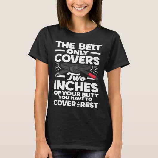 You Have To Cover The Rest Karate Jiu Jitsu Tシャツ (正面)