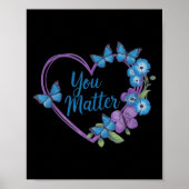 You Heart Suicide Prevention Awareness  ポスター (正面)