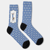 YOU Heel - 犬のしつけ 噛む おもしろグッズ ソックス (右)