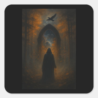 You Hold the Key to Your Desired Reality  スクエアシール