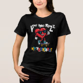 You Inc Rizz my Heartbeat - Cute skateboard heart トライブレンドＴシャツ (正面)