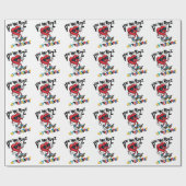 You Inc Rizz my Heartbeat - Cute skateboard heart ラッピングペーパー (フラット)