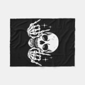 You Inspire My Inner Serial Killer - Front And Ck  フリースブランケット (正面(横))