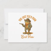 You Just Yee'd Your Last Haw 招待状 (裏面)