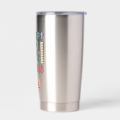 You Keep Calm So They Can Keep Growing Gratitude 保温保冷タンブラー (左面)