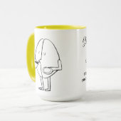 You keep me grounded マグカップ (正面左)