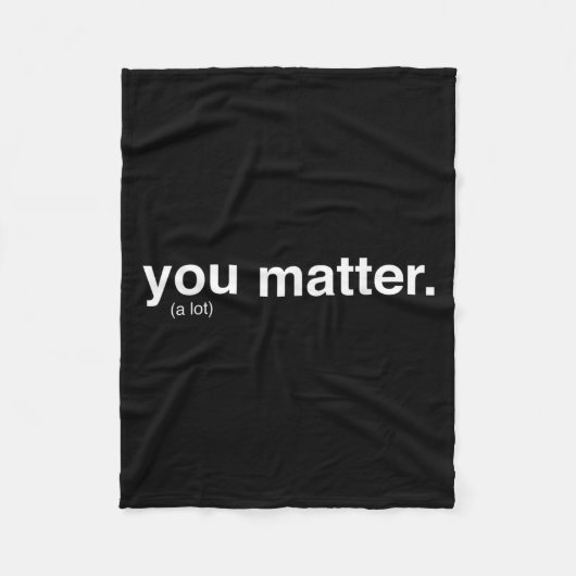 You Kindness A Lot  フリースブランケット (正面)