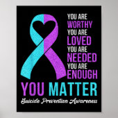 You Kindness Be Kind Suicide Prevention Awareness ポスター (正面)