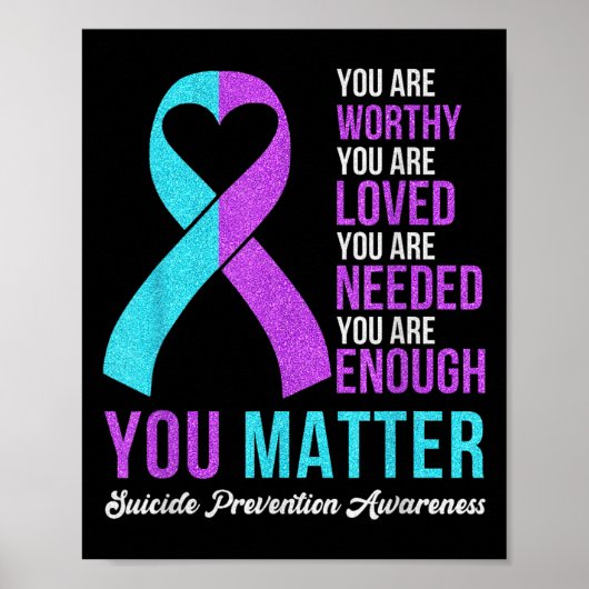 You Kindness Be Kind Suicide Prevention Awareness  ポスター (正面)