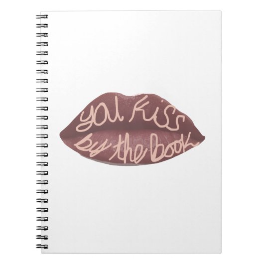 "You Kiss by the Book" R+J quote ノートブック (正面)