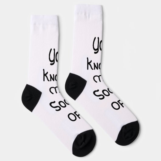 You Knock My Socks Off – ソックス (右)