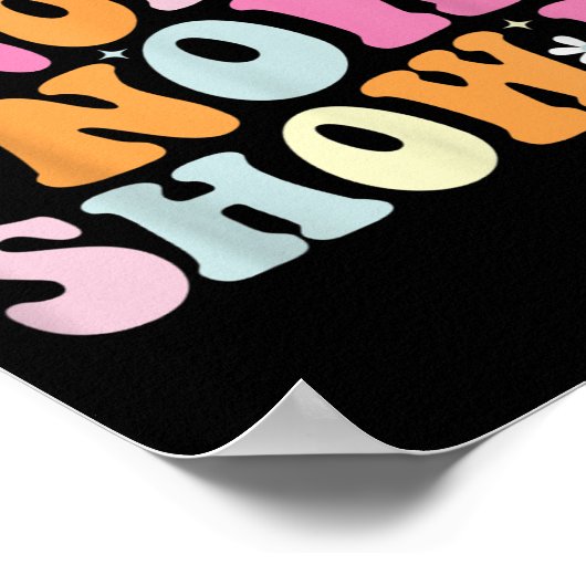 You Know It Now Show It Funny Test Day Motivationa ポスター (角)