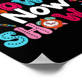 You Know It Now Show It Testing Day Motivational T ポスター (角)