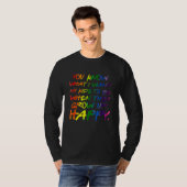 You Know What I Want For My Kids Happy Lgbt Parent Tシャツ (正面フル)