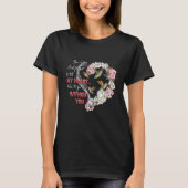 You Left And Forgot To Tell My Heart How To Go Tシャツ (正面)