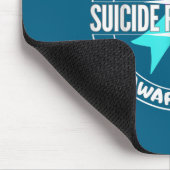 You Life S Suicide Prevention Awareness Teal Purpl マウスパッド (コーナー)