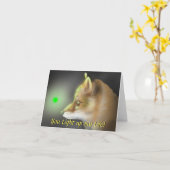 「You Lightup My Life」カードをライトアップ カード (黄色い花)