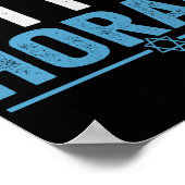 You Little Horah Hanukkah Funny Jewish Saying Gift ポスター (角)